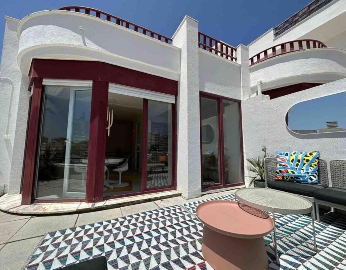 Ferienwohnung Groovy Caparica Gem With Large Sunny Terrace Costa da Caparica Exterior foto